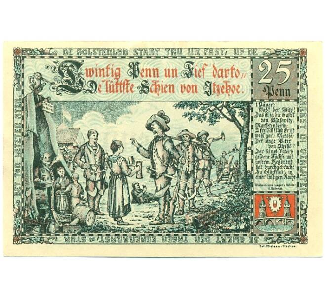 Банкнота 25 пфеннигов 1920 года Германия — Итцехо (Нотгельд) (Артикул: K10-12217) — Фото №1