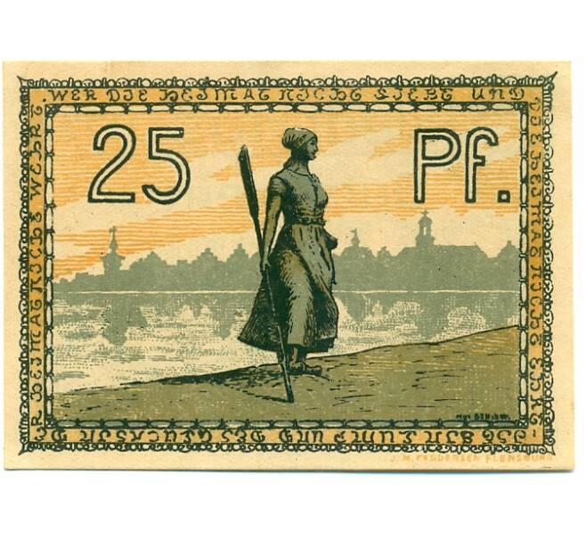 Банкнота 25 пфеннигов 1920 года Германия — Хузум (Нотгельд) (Артикул: K10-12218) — Фото №1