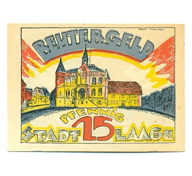 Банкнота 25 пфеннигов 1921 года Германия — Хайлигендамм (Нотгельд) (Артикул: K10-12223) — Фото №1