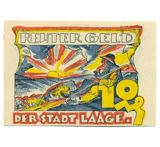 Банкнота 10 пфеннигов 1921 года Германия — Хайлигендамм (Нотгельд) (Артикул: K10-12224) — Фото №1