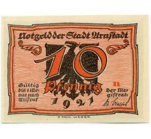 10 пфеннигов 1921 года Германия — Арнштадт (Нотгельд) — Фото №1