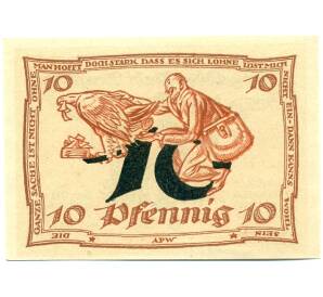 10 пфеннигов 1921 года Германия — Арнштадт (Нотгельд) — Фото №2