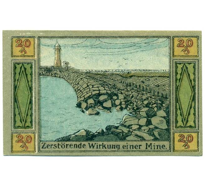 Банкнота 20 пфеннигов 1921 года Германия — Лангенес (Нотгельд) (Артикул: K10-12241) — Фото №2