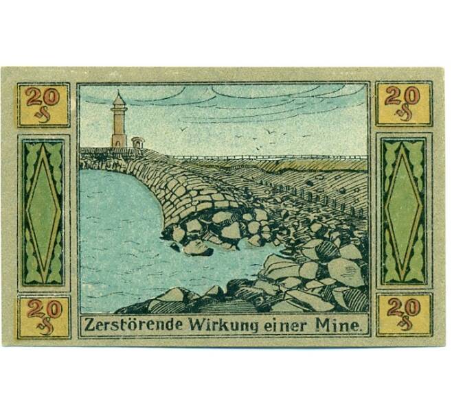 Банкнота 20 пфеннигов 1921 года Германия — Лангенес (Нотгельд) (Артикул: K10-12242) — Фото №2