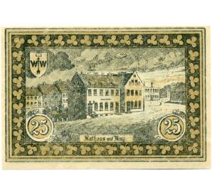 25 пфеннигов 1921 года Германия — Гогенфридбер (Нотгельд) — Фото №1