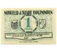 Банкнота 1 марка 1922 года Германия — Хольцминден (Нотгельд) (Артикул: K10-12249) — Фото №1