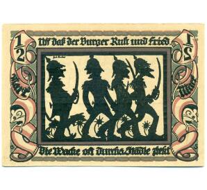 1/2 марки 1921 года Германия — Глаухау (Нотгельд) — Фото №2