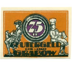 25 пфеннигов 1921 года Германия — Грабов (Нотгельд) — Фото №1