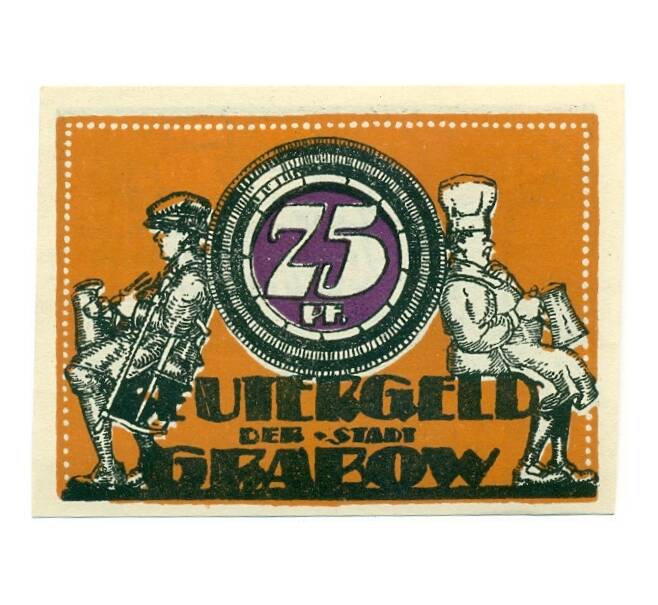 Банкнота 25 пфеннигов 1921 года Германия — Грабов (Нотгельд) (Артикул: K10-12255) — Фото №1