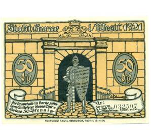 50 пфеннигов 1921 года Германия — Шмидеберг (Нотгельд) — Фото №1