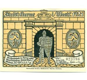 50 пфеннигов 1921 года Германия — Шмидеберг (Нотгельд) — Фото №1