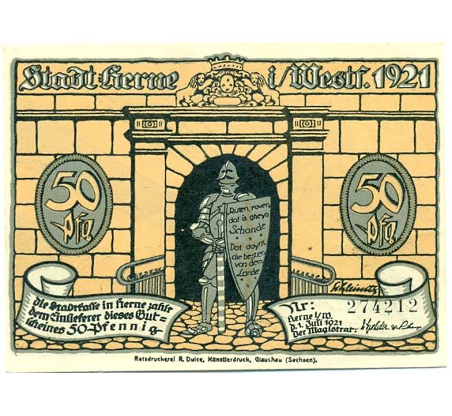 Банкнота 50 пфеннигов 1921 года Германия — Шмидеберг (Нотгельд) (Артикул: K10-12263) — Фото №1