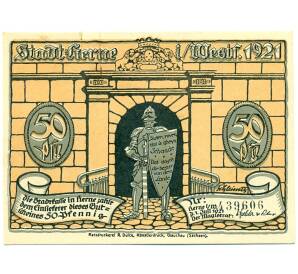 50 пфеннигов 1921 года Германия — Шмидеберг (Нотгельд) — Фото №1