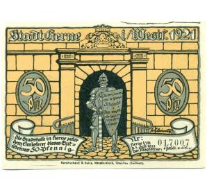 50 пфеннигов 1921 года Германия — Шмидеберг (Нотгельд) — Фото №1