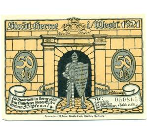 50 пфеннигов 1921 года Германия — Шмидеберг (Нотгельд) — Фото №1