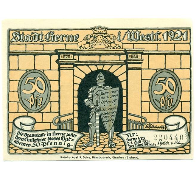 Банкнота 50 пфеннигов 1921 года Германия — Шмидеберг (Нотгельд) (Артикул: K10-12270) — Фото №1