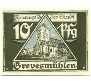 10 пфеннигов 1922 года Германия — Гревесмюлен (Нотгельд) — Фото №2