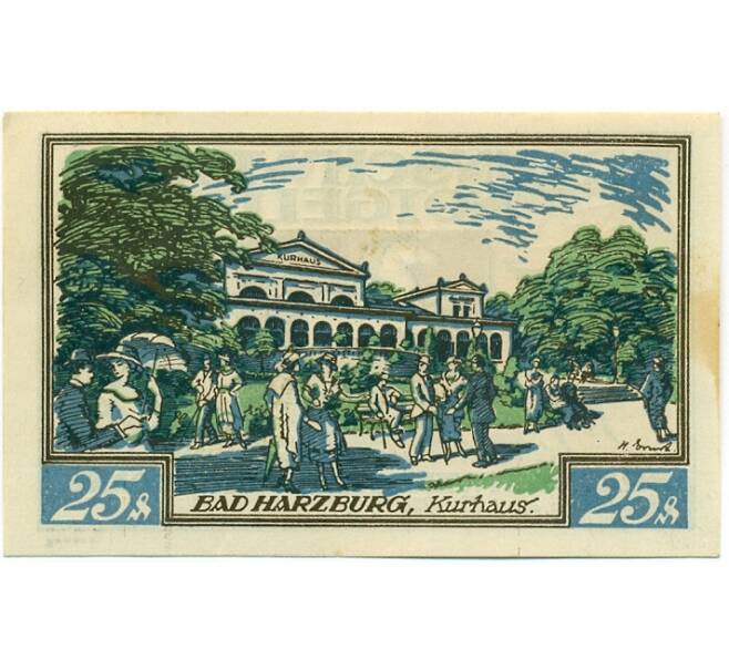 Банкнота 25 пфеннигов 1921 года Германия — Брауншвейг (Нотгельд) (Артикул: K10-12284) — Фото №2