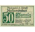 Банкнота 50 пфеннигов 1921 года Германия — Хольцминден (Нотгельд) (Артикул: K10-12295) — Фото №2