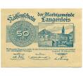 Банкнота 50 геллеров 1920 года Австрия — община Лангенлойс (Нотгельд) (Артикул: B2-16118) — Фото №1