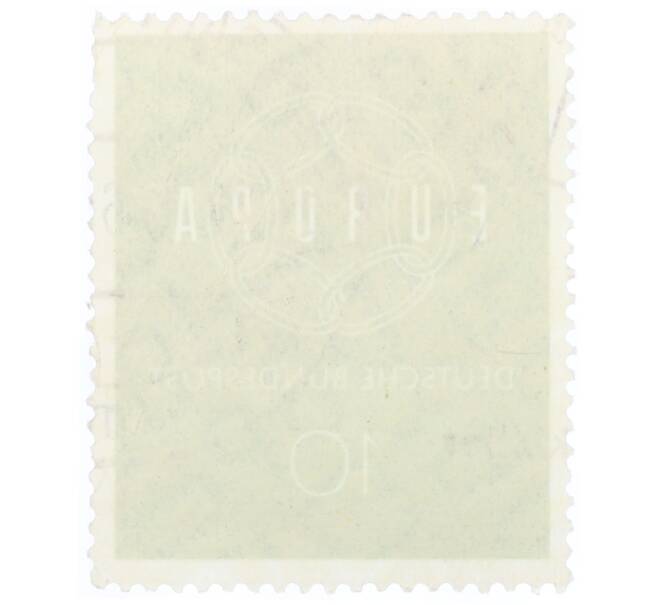 Почтовая марка 10 пфеннигов 1959 года Западная Германия (ФРГ) «Европейская конференция администраций почтовых служб и служб связи CEPT — Цепь» (Артикул: T11-35333) — Фото №2