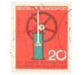 Почтовая марка 20 пфеннигов 1964 года Западная Германия (ФРГ) «Научные юбилеи — 100 лет газовому двигателю» (Артикул: T11-35348) — Фото №1