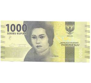 1000 рупий 2016 года Индонезия — Фото №1