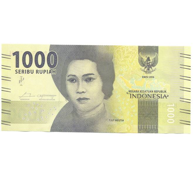 Банкнота 1000 рупий 2016 года Индонезия (Артикул: B2-5033) — Фото №1