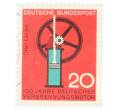 Почтовая марка 20 пфеннигов 1964 года Западная Германия (ФРГ) «Научные юбилеи — 100 лет газовому двигателю» (Артикул: T11-35352) — Фото №1