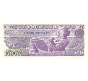 100 песо 1982 года Мексика — Фото №2