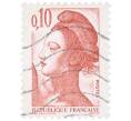 Почтовая марка 0.1 франка 1982 года Франция «Свобода» (Артикул: T11-35395) — Фото №1