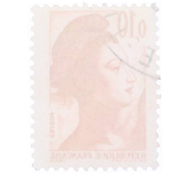 Почтовая марка 0.1 франка 1982 года Франция «Свобода» (Артикул: T11-35396) — Фото №2