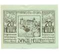 Банкнота 20 геллеров 1920 года Австрия — Пфарркирхен-Бад-Халль (Нотгельд) (Артикул: B2-16155) — Фото №1