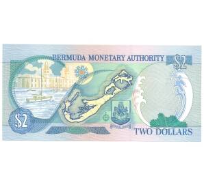 2 доллара 2000 года Бермудские острова — Фото №2