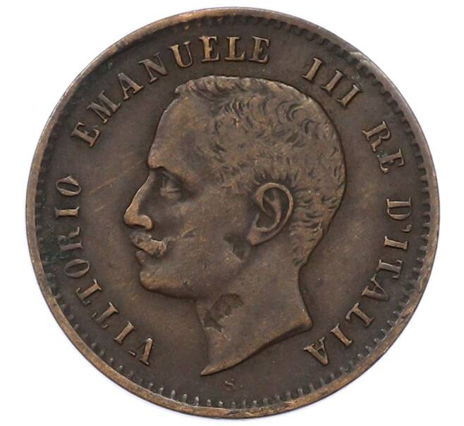 Монета 2 чентезимо 1906 года Италия (Артикул: M2-91984) — Фото №2