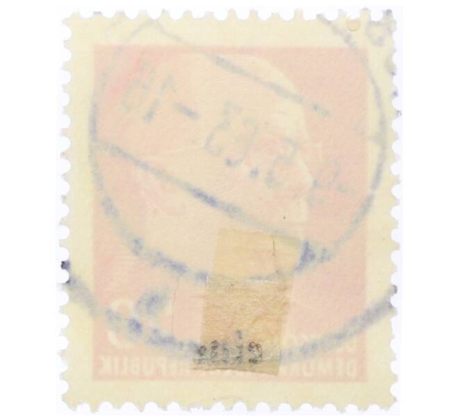 Почтовая марка 20 пфеннигов 1961 года Восточная Германия (ГДР) «Вальтер Эрнст Пауль Ульбрихт» (Артикул: T11-35450) — Фото №2