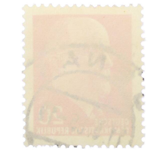 Почтовая марка 20 пфеннигов 1961 года Восточная Германия (ГДР) «Вальтер Эрнст Пауль Ульбрихт» (Артикул: T11-35458) — Фото №2