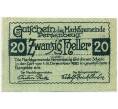 Банкнота 20 геллеров 1920 года Австрия — Перзенбойг (Нотгельд) (Артикул: B2-16253) — Фото №1