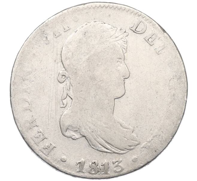Монета 8 реалов 1813 года Испанская Мексика (Артикул: K12-76514) — Фото №1