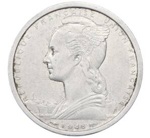 2 франка 1948 года Французская Западная Африка — Фото №2