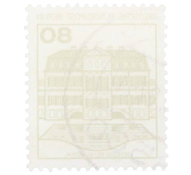 Почтовая марка 80 пфеннигов 1982 года Западная Германия (ФРГ) «Крепости и замки — Вильгельмсталь» (Артикул: T11-35504) — Фото №2