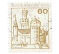 Почтовая марка 60 пфеннигов 1977 года Западная Германия (ФРГ) «Крепости и замки — Марксбург» (Артикул: T11-35507) — Фото №1
