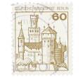 Почтовая марка 60 пфеннигов 1977 года Западная Германия (ФРГ) «Крепости и замки — Марксбург» (Артикул: T11-35510) — Фото №1