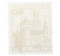 Почтовая марка 60 пфеннигов 1977 года Западная Германия (ФРГ) «Крепости и замки — Марксбург» (Артикул: T11-35510) — Фото №2
