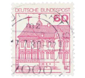 Почтовая марка 60 пфеннигов 1979 года Западная Германия (ФРГ) «Крепости и замки — Райдт» — Фото №1