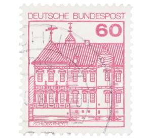 Почтовая марка 60 пфеннигов 1979 года Западная Германия (ФРГ) «Крепости и замки — Райдт» — Фото №1