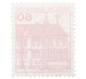 Почтовая марка 60 пфеннигов 1979 года Западная Германия (ФРГ) «Крепости и замки — Райдт» — Фото №2