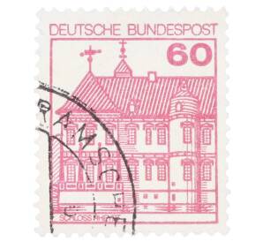 Почтовая марка 60 пфеннигов 1979 года Западная Германия (ФРГ) «Крепости и замки — Райдт» — Фото №1