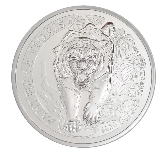 Монета 500 кип 2020 года Лаос — Тигр (Артикул M2-34365)