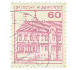 Почтовая марка 60 пфеннигов 1979 года Западная Германия (ФРГ) «Крепости и замки — Райдт»